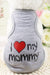 Cute Dog Vest I Love My Mommy Daddy